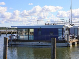 Hausboot Ribnitz-Damgarten Außenaufnahme 2