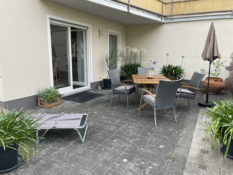 Appartement/Studio, douche ou baignoire, WC, terrasse