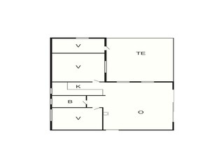 Casa per le vacanze Blåvand Pianta del piano 41