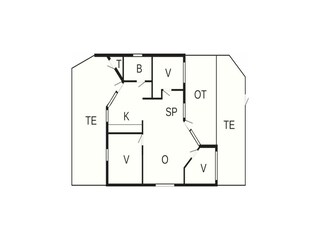 Ferienhaus Uslev Grundriss 3