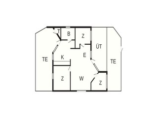 Ferienhaus Uslev Grundriss 4