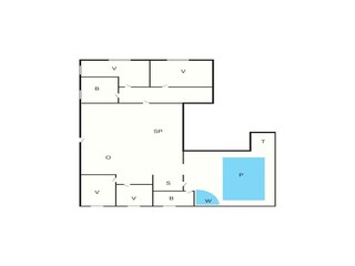 Ferienhaus Bunken Grundriss 3
