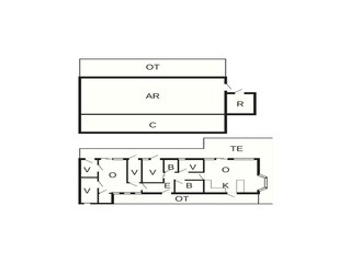 Casa de vacaciones Voerladegård Plano de planta 45