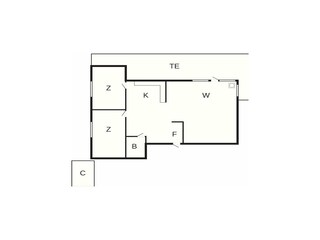 Ferienhaus Hou Grundriss 34