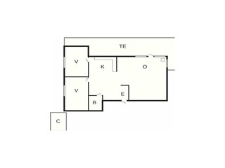 Vakantiehuis Hou Grondplan 21