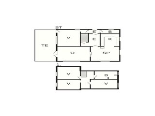 Casa de vacaciones Fjand Plano de planta 37