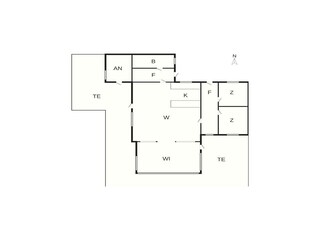 Ferienhaus Høll Grundriss 3