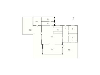 Holiday house Høll Floor Plan 29