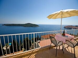 Apartments Sipa - Superior One Bedroom Apartment with Balcony and Sea View (Apartman D) - Dubrovnik - image1