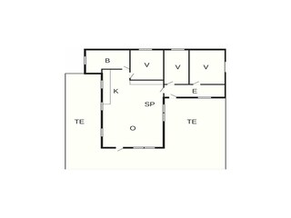 Casa de vacaciones Skaven Strand Plano de planta 4