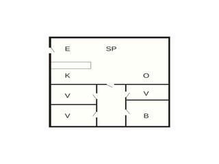 Casa de vacaciones Lønstrup Plano de planta 43