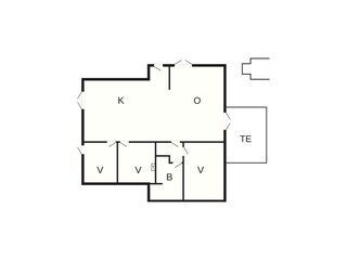 Casa de vacaciones Kalundborg Plano de planta 35