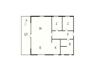 Ferienhaus Hou Grundriss 6