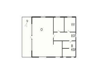 Vakantiehuis Hou Grondplan 5