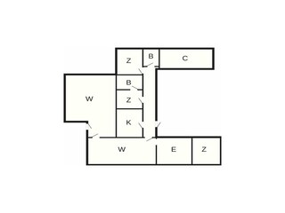 Vakantiehuis Udsholt Strand Grondplan 56