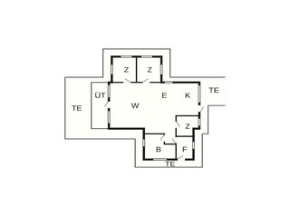 Vakantiehuis Hejlsminde Grondplan 33