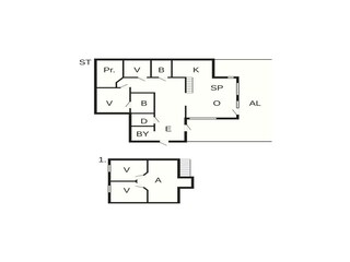 Vakantiehuis Sälen Grondplan 26