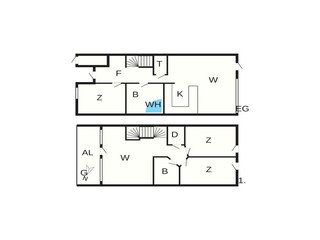 Vakantiehuis Kongsmark Grondplan 48