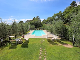 Ferienhaus Subbiano Außenaufnahme 6