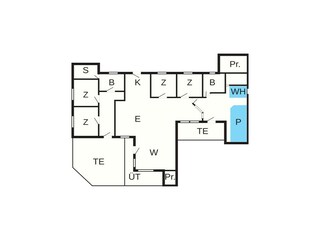 Holiday house Henne Strand Floor Plan 47