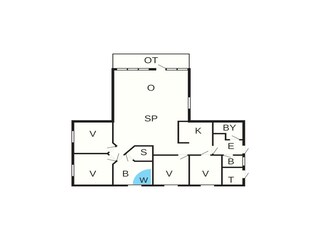 Vakantiehuis Jegum Grondplan 30
