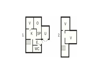 Vakantiehuis Traryd Grondplan 41