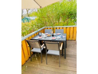 Frühstück in der Sonne? Ja!