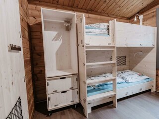 destinature Blockhuette Doppelstockbett