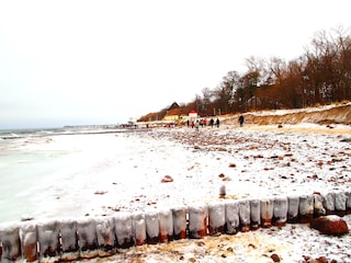 Kühlungsborn (Strand) im Winter - sehr reizvoll!