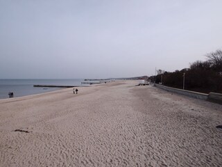 Der feine Sandstrand