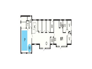 Casa per le vacanze Marielyst Pianta del piano 4