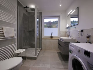 Upland Apartments/Fewo Zeitgeist - zweites Duschbad