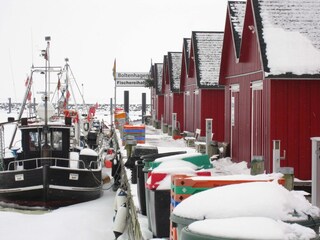 Take a look around the fishing port of Boltenhagen