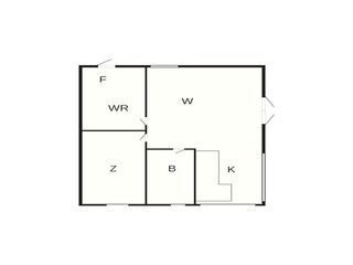 Casa de vacaciones Vaeggerløse Plano de planta 28