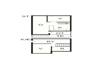 Vakantiehuis Hvalpsund Grondplan 78