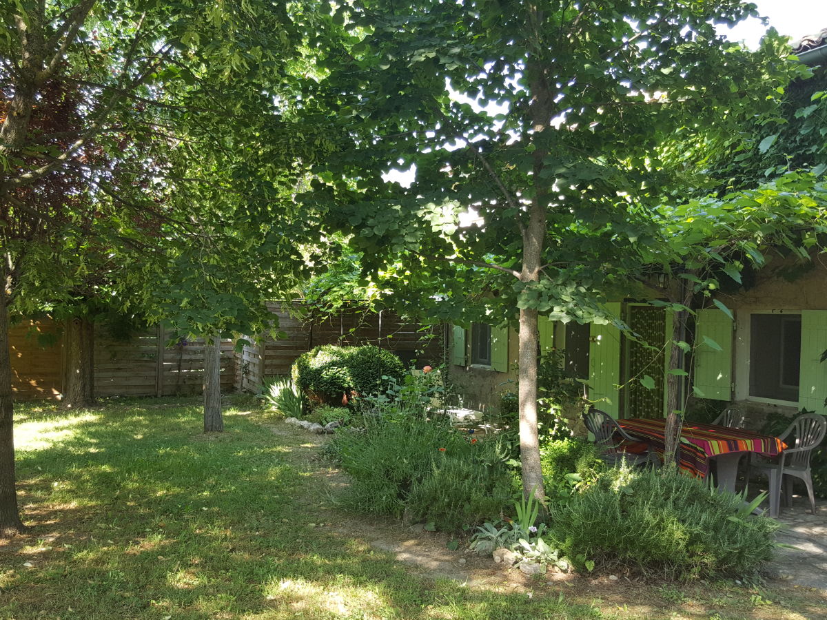 Privater Gartenbereich für die Feriengäste.