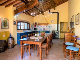 Villa Giulia - Wide equipped kitchen