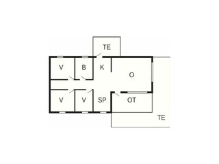 Casa de vacaciones Als Plano de planta 50