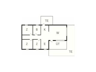 Maison de vacances Als Plan d'étage 50