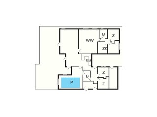 Vakantiehuis Høll Grondplan 4