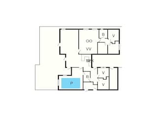 Casa de vacaciones Høll Plano de planta 5
