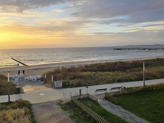 Blick vom Balkon