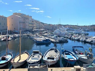 Lovely harbor of Saint Tropez