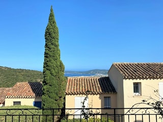 View from the bedroom across the bay