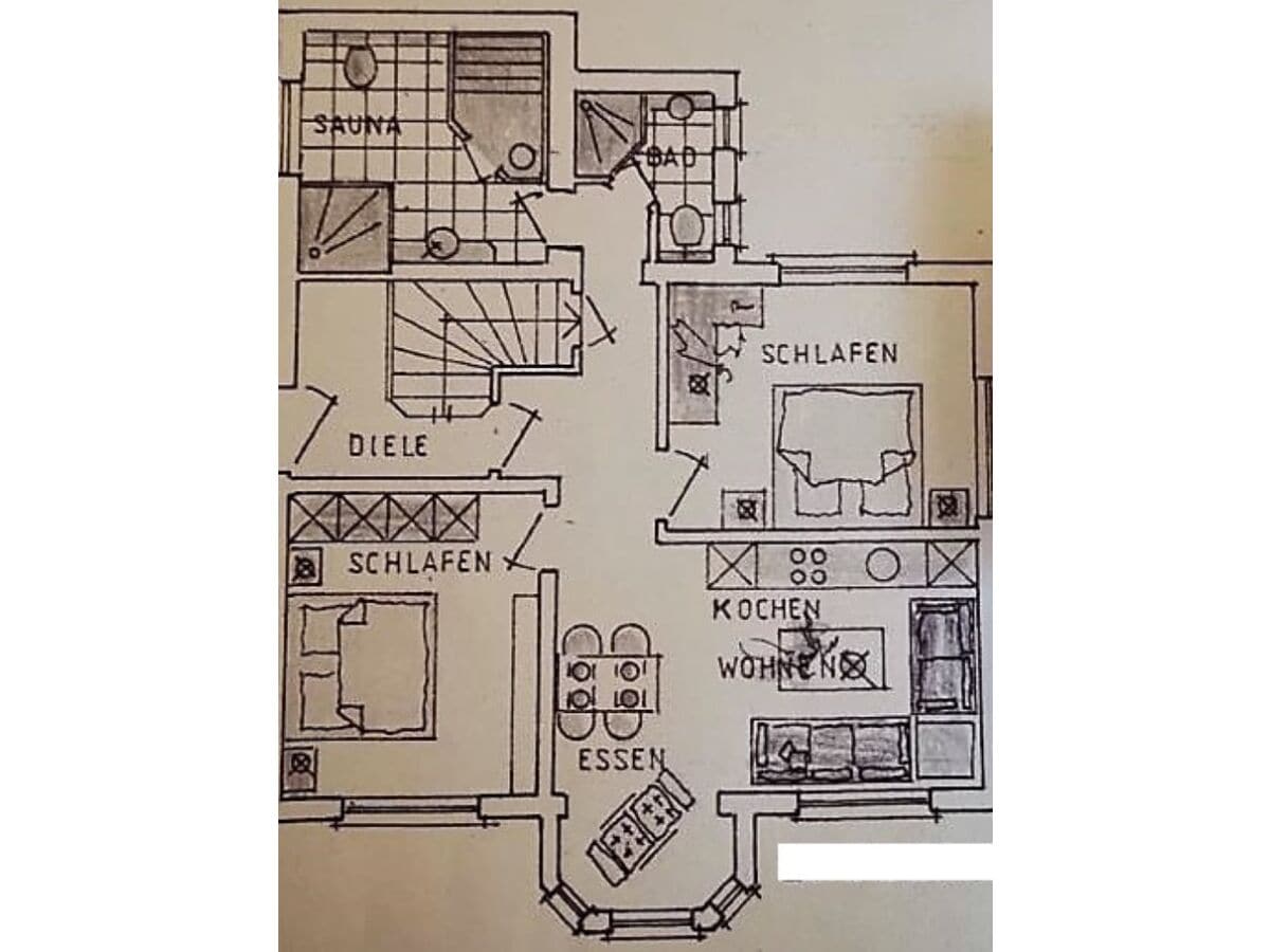 Ferienwohnung Borkum Grundriss 30