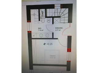 Vakantieappartement Latsch Grondplan 14