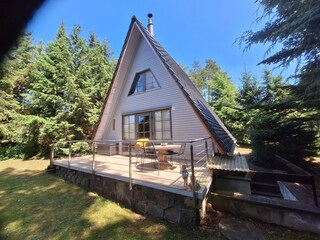 Ferienhaus Lohmen in Mecklenburg Außenaufnahme 6