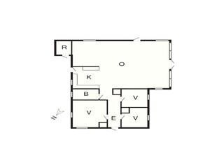 Casa per le vacanze Hals Pianta del piano 7