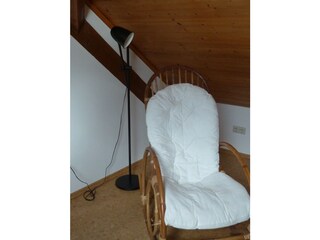 Bedroom 3, rocking chair