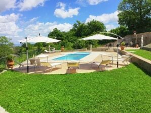 Panoramavilla mit Pool und whirlwanne - Montefiascone - image1